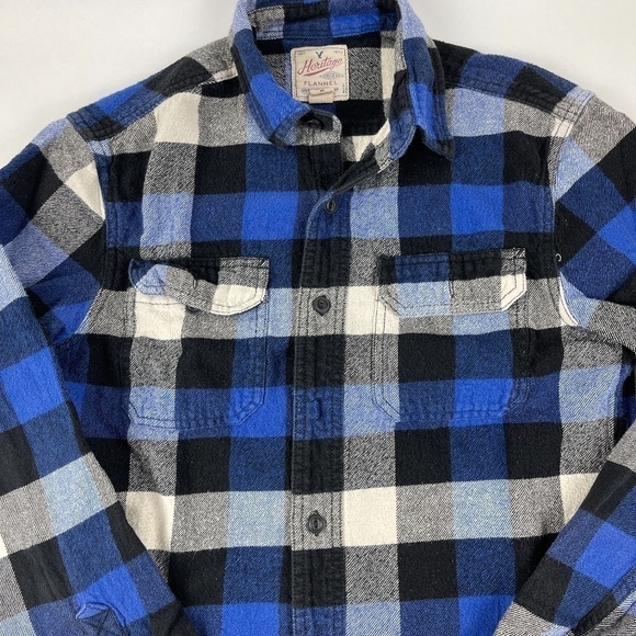 American Eagle Heritage Womens Flannel Shirt XS TP - Picture 3 of 8